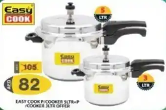 Grand Hyper Market EASY COOK P/COOKER 5LTR+P /COOKER 3LTR OFFER offer