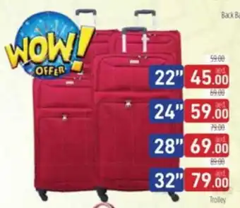 Al Madina Trolley 22" offer
