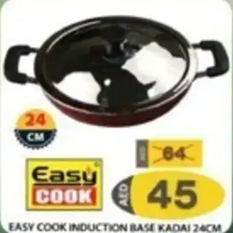 Grand Hyper Market EASY COOK INDUCTION BASE KADAI 24CM offer