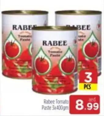 Al Madina Rabee Tomato Paste 3x400gm offer