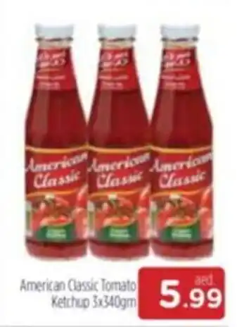 Al Madina American Classic Tomato Ketchup 3x340gm offer