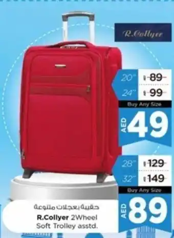 Nesto R.Collyer 2Wheel Soft Trolley asstd. 20" offer