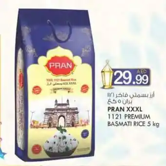 PRAN XXXL 1121 PREMIUM BASMATI RICE 5 kg