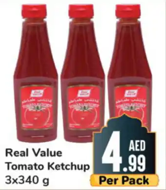 Day To Day Real Value Tomato Ketchup 3x340g offer