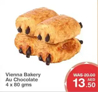 Choithrams Vienna Bakery Au Chocolate 4 x 80 gms offer