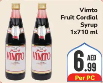 Day To Day Vimto Fruit Cordial Syrup 1x710 ml offer