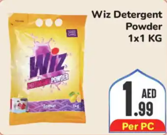 Day To Day Wiz Detergent Powder 1x1 KG offer