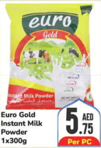 Day To Day Euro Gold Instant Milk Powder 1x300g offer