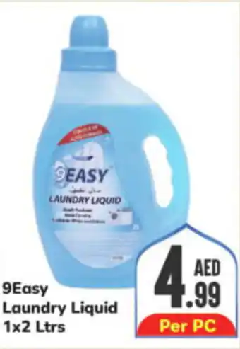 Day To Day 9Easy Laundry Liquid 1x2 Ltrs offer