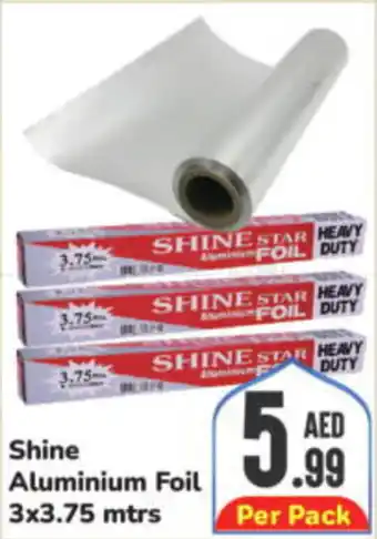 Day To Day Shine Aluminium Foil 3x3.75 mtrs offer