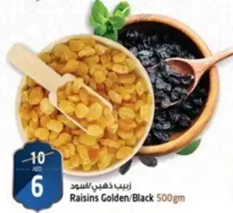 Safari Hypermarket Raisins Golden/Black 500gm offer