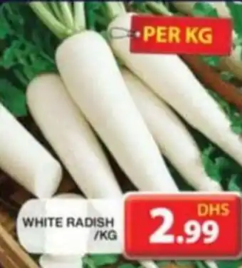 Grand Hyper Market WHITE RADISH /KG offer