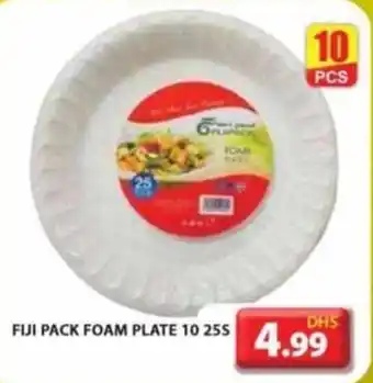Grand Hyper Market FUJI PACK FOAM PLATE 10 25S offer