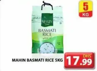 Grand Hyper Market MAHIN BASMATI RICE 5KG offer