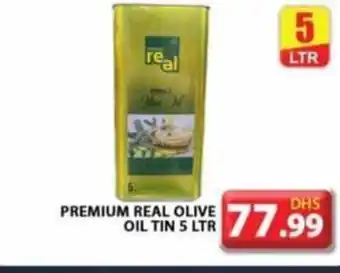 Grand Hyper Market PREMIUM REAL OLIVE OIL TIN 5 LTR offer