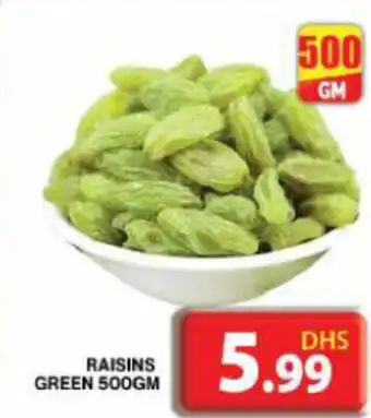 Grand Hyper Market RAISINS GREEN 500GM offer