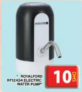 Grand Hyper Market ROYALFORD RF12434 ELECTRIC WATER PUMP offer