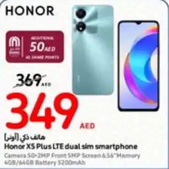 Carrefour Honor XS Plus LTE dual sim smartphone offer