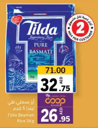 Sharjah Co-op Tilda Basmati Rice 5kg offer