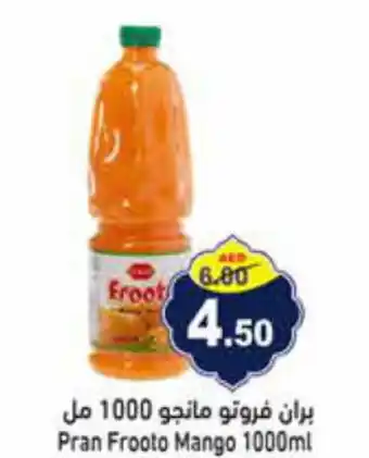 Aswaq Ramez Pran Frooto Mango 1000ml offer