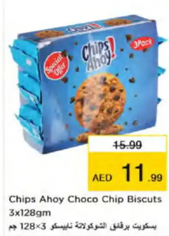Nesto Chips Ahoy Choco Chip Biscuts 3x128gm offer