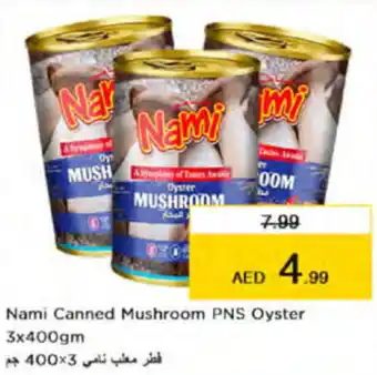 Nesto Nami Canned Mushroom PNS Oyster 3x400gm offer