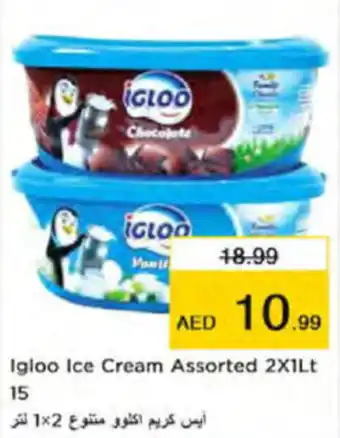 Nesto Igloo Ice Cream Assorted 2X1Lt offer