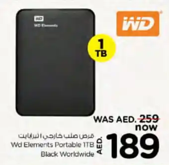 Nesto Wd Elements Portable 1TB Black Worldwide offer