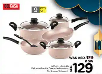 Nesto Delcasa Granite Coated Aluminium Cookware Set asstd. offer