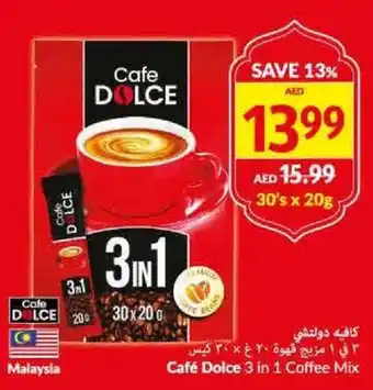 Viva Café Dolce 3 in 1 Coffee Mix offer