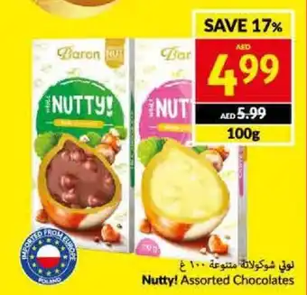 Viva Nutty! Assorted Chocolates 100g offer