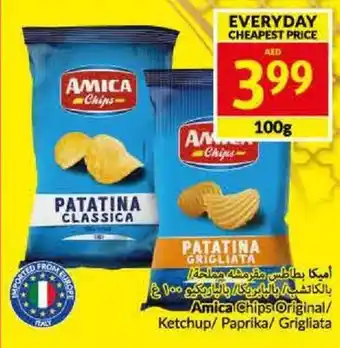Viva Amica Chips Original/ Ketchup/ Paprika/ Grigliata 100g offer