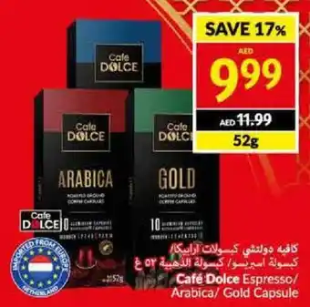 Viva Café Dolce Espresso/ Arabica/Gold Capsule 52g offer