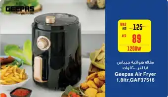 Megamart Geepas Air Fryer 1.8ltr GAF37516 offer