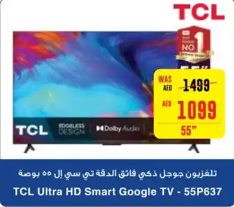 Megamart TCL Ultra HD Smart Google TV 55P637 offer