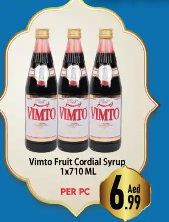 Day To Day Vimto Fruit Cordial Syrup 1x710 ML offer