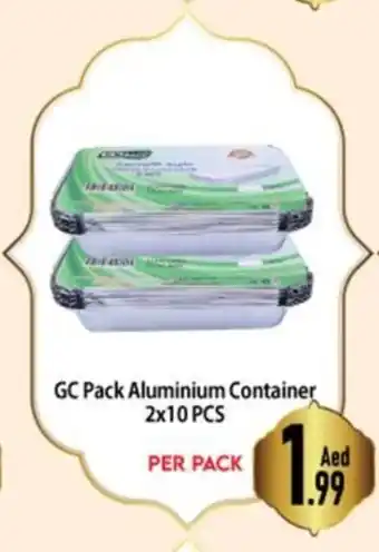 Day To Day GC Pack Aluminium Container 2x10 PCS offer