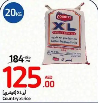 Carrefour Country xl rice 20KG offer