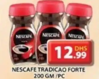 Grand Mall Sharjah NESCAFE TRADICAO FORTE 200 GM PC offer