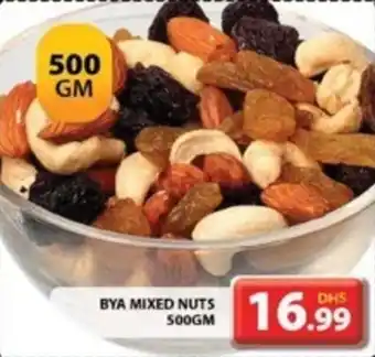 Grand Mall Sharjah BYA MIXED NUTS 500GM offer