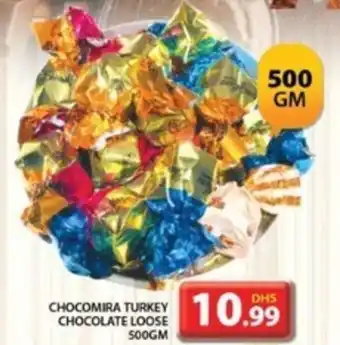 Grand Mall Sharjah CHOCOMIRA TURKEY CHOCOLATE LOOSE 500GM offer