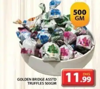 Grand Mall Sharjah GOLDEN BRIDGE ASSTD TRUFFLES 500GM offer