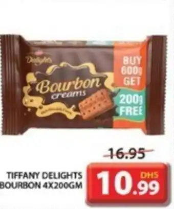 Grand Mall Sharjah TIFFANY DELIGHTS BOURBON 4X200GM offer