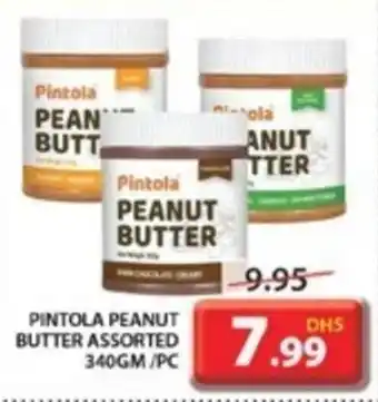 Grand Mall Sharjah PINTOLA PEANUT BUTTER ASSORTED 340GM PC offer