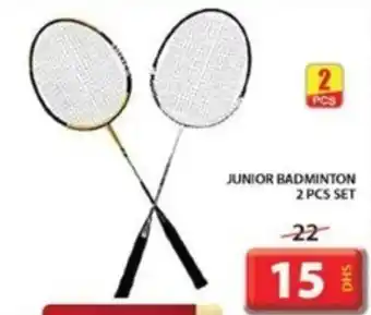 Grand Mall Sharjah JUNIOR BADMINTON 2 PCS SET offer
