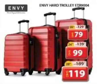 Grand Mall Sharjah ENVY HARD TROLLEY ETR9004 24CM offer