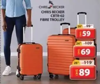 Grand Mall Sharjah CHRIS BECKER CHRIS BECKER CBTR 02 FIBRE TROLLEY offer