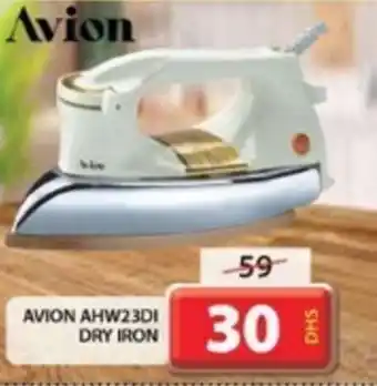 Grand Mall Sharjah AVION AHW23DI DRY IRON offer