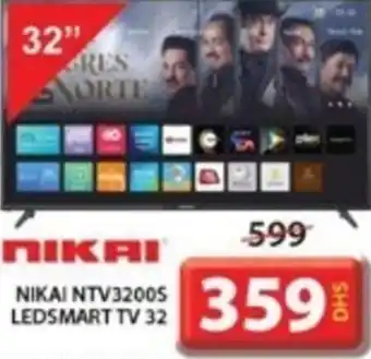 Grand Mall Sharjah NIKAI NTV32005 LEDSMART TV 32 offer