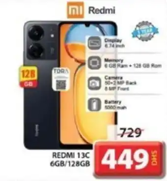 Grand Mall Sharjah REDMI 13C 6GB 128GB offer